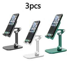Adjustable Folding Desktop Phone Stand, Suitable For Taller Phone Models. Compatible With Smartphones And Tablets With Heights Between 11.94 Cm And 33.02 Cm. Available In Black, White, And Green. Ideal As A Birthday Gift, Home Gift, Or Gift For Friends. Strong Weight-Bearing Capacity, Perfect For Holding Phones. - New Arrival - View 14