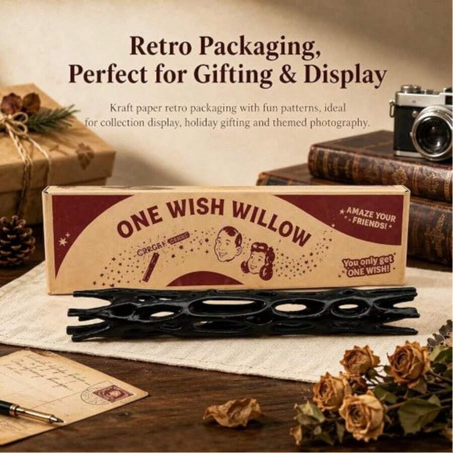 Obsession Style Black Willow Wishing Wand, Decorative Prop, Film & TV Collectible Display, COS Prop, Desktop Atmosphere Decor, Suitable For Christmas, Birthday, Holiday, Small Gift (Random Color) - Multicolor - View 1