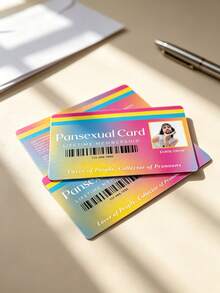 Funny Custom GAY Membership Card With Photo, Personalized Joke Membership Card, Prank Gift For Friends, Custom Photo Card, Novelty LGBTQ Humor Gift, Lesbian Pride Joke Card, Unique Best Friend Gift, College Student Gift, Gift For Him Her - Multicolor - View 8