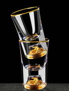6pcs, 15ml/2oz Mini Shot Glasses, Suitable For Bar, Club, Home Party, Father's Gift - View 6