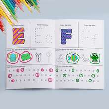 Alphabet ABC Preschool Learning Workbooks, A-Z Letter Tracing, Recognition, Maze, Coloring, Letter Hunt & Activity Pages, Handwriting Practice, Pencil Control, Find And Solve Early Learning Worksheets For Pre-K Home Classroom - Alphabet Learning Series - View 6
