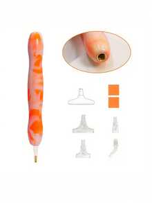 New Fashion Diamond Brush, Including 6 Pens, Diamond Brush Tool Expansion Set, Thick Pen Handle Is More Suitable For Adults To Hold. - A - View 9