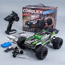 Mobil Off-Road RC 4WD Kecepatan Tinggi, Truk Kendali Jarak Jauh 2.4GHz Segala Medan, Mainan Balap Drift Elektrik, Hadiah Sempurna untuk Halloween, Natal, Paskah, Liburan, Ulang Tahun untuk Remaja & Anak-Anak - MultiWarna - View 4