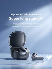 Acer OHR503 In-Ear Wireless Earbuds Bluetooth 5.4 Gaming Low Latency Deep Bass Surround Sound Long Battery Life HD Calls Instant Connection For Sports Commute Daily Use Compatible With Android/IOS - View 4