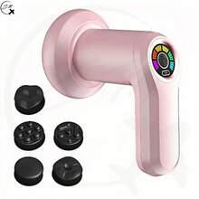 ZM Health Rechargeable Electric Massager Portable Handheld Body Massager, Multi‑Speed Vibration Relief Muscle Soreness For Neck Shoulder Back Waist Home Fitness Use - Multicolor - View 13