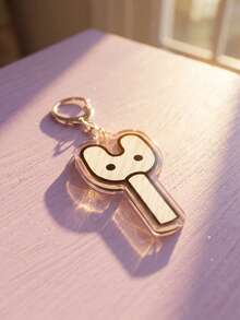 1Pc/6Pcs K-Pop Lightsticks Themed Acrylic Keychains, Featuring Classic Lightstick Design, Fashionable Bag Charm, Suitable For Back To School, Gift For K-Pop Fans, Exquisite Collection, All Seasons - Multicolor - View 12