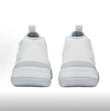 On Running Women Casual Shoes - White/Glacier Grey (Recommended to Size Up 0.5-1) - View 5