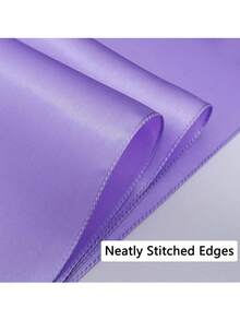 5/10pcs Light Purple Satin Bow Chair Back Decor Ribbons, Multi-Purpose Satin Ribbon, Suitable For Wedding, Birthday, Theme Party, Christmas, Reception, Banquet And Hotel Events, Preferred Event Decoration - Light Purple - View 7