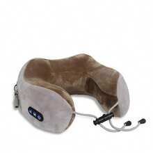 Dam Cervical Massage Pillow With 3 Modes, 3 Speeds And Infrared Heat. High Density Memory Foam. - View 1