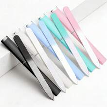 Glass Nail File And Polisher With Storage Box, Crystal Nail File Suitable For Natural Nails, Nano Nail Gloss Polishing Care Set, Suitable For Travel And Nail Salon, Rose Gold - Coral Pink - View 1
