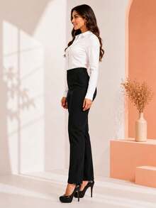 Women Pants - Black - View 2