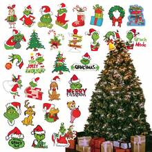 The Grinch The 32/25/20/15pcs The Christmas Theme Party Hanging Decorations, Christmas Tree Ornaments, Christmas Tree Decor - Cookie Monster - View 6