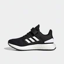 Adidas/Adidas Big Kids Lightweight Hook And Loop Sports Shoes - Black - View 4