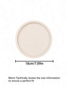 Large-Capacity Round Decorative Silicone Storage Tray (Available In 3 Sizes) – Suitable For Kitchen Organization, Jewelry, Cosmetics Display, And Countertop Use In Bathrooms, Coffee Corners, Kitchens, And Living Rooms. - Multicolor - View 11
