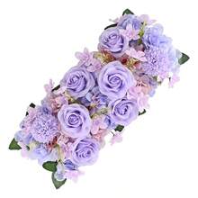 50cm 奢華白色玫瑰人造花 婚禮桌面主花 背景牆拱門裝飾花 派對戶外花園裝飾花 - 多色(大麗花玫瑰) - 查看 11