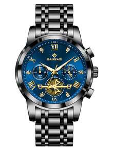 Foxbox LIGE Women's Watch Top Brand Stainless Steel Sports Quartz Watch With Calendar Waterproof Chronograph Arabic Numerals - Silver - View 20