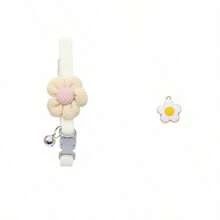 1pc Flower Decor Pet Collar With Pendant, Suitable For Small Cats And Dogs, Decorative Leash Function (Neck Circumference 20-31cm) - Pink - View 14