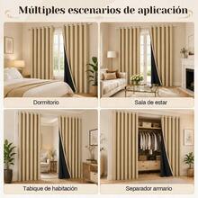 HOGAR YUME Curtains - Beige - View 8