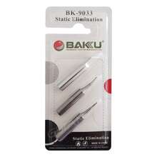 Juego De 3 Puntas Para Cautín Baku BK-9033 Para Soldadura De Precision Anti-estatica Alta conductividad térmica, calentamiento rápido y gran durabilidad - A - Ver 1
