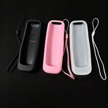 3pcs Glow-In-The-Dark Solid Color Remote Control Silicone Protective Case, Soft Rubber Full Coverage Dustproof & Shockproof Remote Shell, With Colorful Lanyard To Prevent Loss, Compatible For T Cl Ro Ku280 English Version Remote Control Protection & Storage, Practical Home Use Remote Control Protective Accessory - View 4
