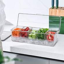 Picknick Camping Outdoor Kühlbox mit Gitter, Deckel, Lebensmittelgeeignet, Frischhaltebox, Eisbox - Knackiger - Übersicht 10