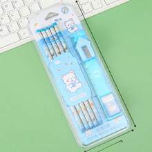 8pcs Pencil Stationery Set, Back To School Gift For Teenagers, School Supplies - A - View 12