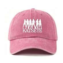 Women Washed Baseball Cap Y2K Hip Hop Printed Dad Hat Adjustable Trucker Hat Streetwear Accessory For Dancing Daily Outdoor Vacation Party - Multicolor - View 8