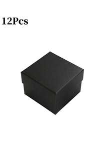 1/12pcs Kotak Hadiah Klasik, Kotak Jam Tangan Premium, Kotak Penyimpanan Jam Tangan Mewah Berkualitas Tinggi dengan Bantalan Spons, Kotak Penyimpanan Gelang Berlapis, Kotak Kemasan Hadiah Tahan Lama Kelas Atas, Cocok untuk Jam Tangan Elektronik - MultiWarna - View 14