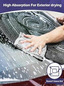 Reusable Microfiber Towel Roll, Individually Wrapped, Tear-Off Design, Strong Water Absorption & Quick Drying Kitchen And Bathroom Cleaning Cloth, Suitable For Outdoor, RV And 50+ Environments - A - View 9