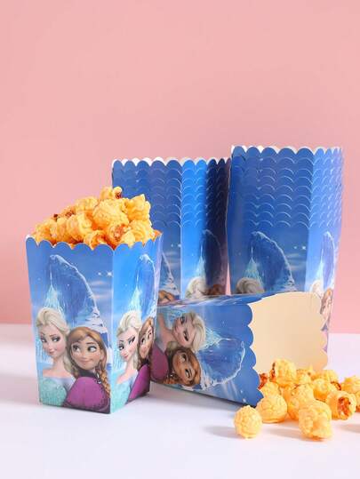 6/12/24pcs Anime Cartoon Theme Party Candy Boxes, Theme Party Gift Boxes, Candy & Cookie Boxes, Party Gift Bags, Party Gift Boxes, Suitable For Birthday Party, Candy And Popcorn Box Decoration, Back To School Party, Halloween, Christmas Supplies, Holiday Essential Party Supplies