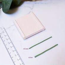 聚合物黏土切片工具組，軟黏土滾輪模具，黏土滾壓條切割器，適用於耳環珠寶製作 - pink - 查看 18