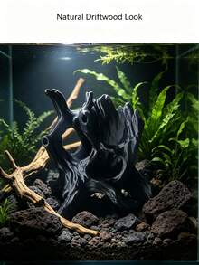 水族箱漂流木根樁裝飾，適用於蝦、慈鯛、鬥魚及所有淡水魚的魚缸造景裝飾品 - 歡樂水族 - 查看 4
