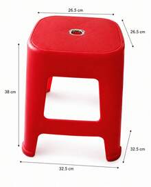Storage Benches - Red - View 2