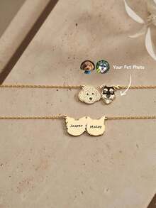 Gelang Potret Hewan Peliharaan Kustom, Gelang Kenangan Hewan Peliharaan, Perhiasan Foto Hewan Peliharaan yang Dipersonalisasi, Kehilangan Hewan Peliharaan, Anjing - MultiWarna - View 3