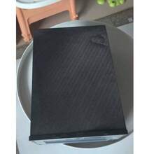 1pc Thickened Shoe Storage Box, Sturdy Durable Plastic Shoe Organizer, Dust‑Proof, Easy To Assemble, Stackable Black Shoe Container For Closet - View 9