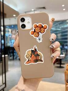 50pcs Retro Halloween Stickers For Guitar Suitcase Laptop Cases Scrapbooks Storage Boxes Decorative DIY Graffiti Stickers - A - View 5