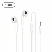 Includes Type-C Audio Adapter Cable, Suitable For 3.5mm Wired In-Ear Headphones, Sports, Running, Sleeping Earphones - Multicolor - View 10