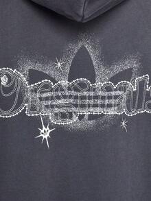 Adidas Originals Women's VDAY JKT W Knit Sweatshirt Jacket KT6377 - Grey - View 4