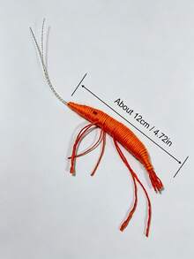 Dynamic Shrimp-Shaped Interactive Hunting Cat Toy, Toy, Can Be Patted And Bitten, For Kittens And Adult Cats, Intellectual And Boredom Relief, Pet Supplies And Accessories, - Multicolor - View 3