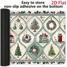 Large Christmas Village Mouse Pad – Compatible With PCs And Laptops – Vintage-Style Holiday Desk Mat – Stain-Resistant & Easy To Clean – Suitable For Home Offices, Gamers, And Professionals – Ideal Gift – 2D Flat Design - Mouse Pad - View 5