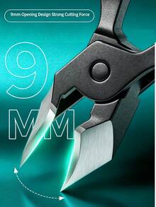Professional Deep Embedded Nail Clipper, Ultra Sharp Double Blade, Extra Wide Opening, Effortless Design, Suitable For Thick Hard Nails, Precise Trimming Of Nail Grooves, Durable Nail Clipper, Unisex Daily Trimming, Travel And Home Use - Multicolor - View 6