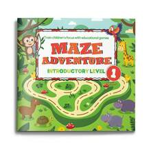 Maze Adventure Progressive Puzzle Activity Workbook Series, Educational Brain Games With Beginner To Advanced Route Challenges, Focus Concentration Visual Tracking Logical Thinking Reasoning Problem Solving & Skill Building Activities - Maze Adventure Level - View 13