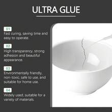 Ultra Glue 50ML With Precision Nozzle Tip, 27X Super Strong Multi‑Purpose Instant Adhesive, Fast Drying Waterproof Super Glue For Plastic, Wood, Metal, Ceramic, Rubber, DIY Household Repair - Multi-purpose Adhesive - View 9