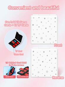 Xingji Minimalist Y2K Style Star & Polka Dot Element Game Console Protective Case, Suitable Compatible With Switch 2 (2025)/Switch OLED/Switch Console, Made Of Soft TPU Material Soft Shell/Hard Shell, Universal Storage Bag, No Need To Disassemble, Anti-Drop Anti-Dust, Ideal Gift Compatible With Switch Gamers - View 17