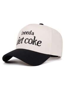 1pc Minimalist Fashion New Hip Hop Skateboard Letter Ineeda Embroidered Baseball Cap, Outdoor Adjustable Sun Hat, Casual Decorative Hat, Unisex - Letter Ineed - View 10