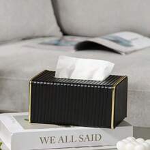Desktop Storage And Display Box, Tissue Box, Hotel Remote Control Storage Box, Business Office Minimalist Tissue Box, Restaurant Tissue Box - Multicolor - View 10