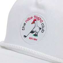 Nike Embroidered Minimalist Outdoor Sun Hat Baseball Cap Training Sports Hat Men's White - White - View 5