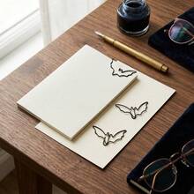 10pcs Bat-Shaped Black Metal Paper Clips, Halloween Gift, Office Document Organizer, Test Paper Clip, Bookmark, Folder Clip, Bat Theme Clips, Suitable For Office, School, Party Decoration, Cute Bat Paper Clips - 1 Set - View 2