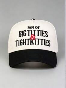 1pc Men Letter Embroidered Baseball Cap, Adjustable Snapback Hat, Casual Street Cap For Hiking Party Travel Daily Outdoor Wear - Multiple Styles - View 2