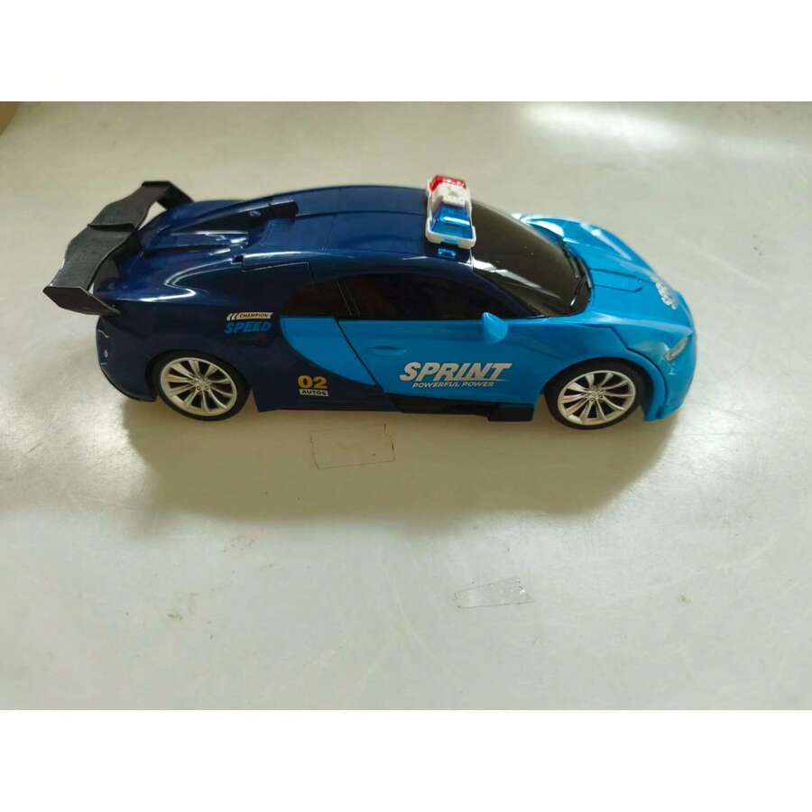 1pc One-Touch Transforming Remote Control Supercar, Replicating Classic Supercar Streamlined Body With Dynamic Design. Equipped With Precision Linked Mechanical Structure, One-Touch Trigger Completes Shape Transformation, Body Automatically Expands And Transforms Into Another Cool Style, Smooth And Fluid, Bringing A Sense Of Ritual To Every Transformation.